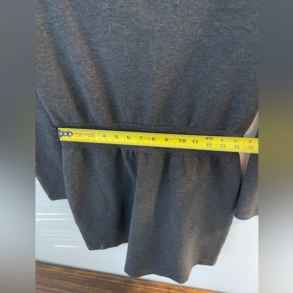 Merrell, women’s medium, dark gray charcoal longsleeve mini active outdoor dress - Picture 7 of 9